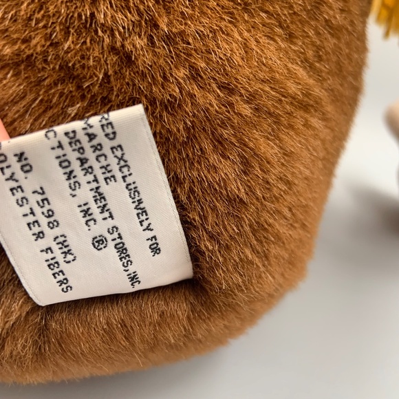 VTG Curious George Winter Hat and Scarf Jumbo 22" Large Plush Stuffed Animal - Picture 6 of 16